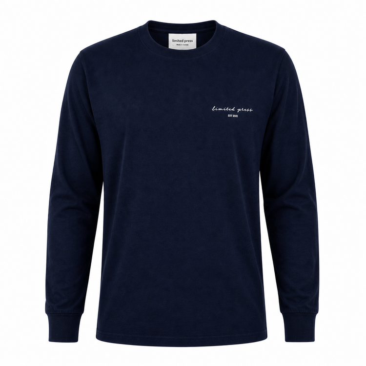 THE "SCRIPT" LONG SLEEVE