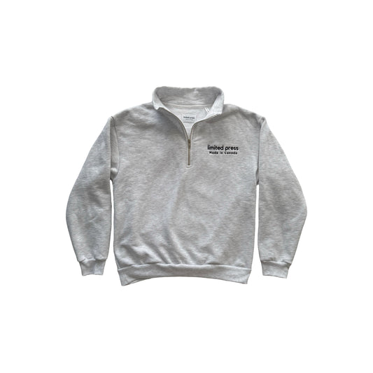 The "Classic" 1/4 Zip Crewneck