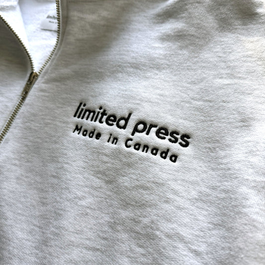 The "Classic" 1/4 Zip Crewneck